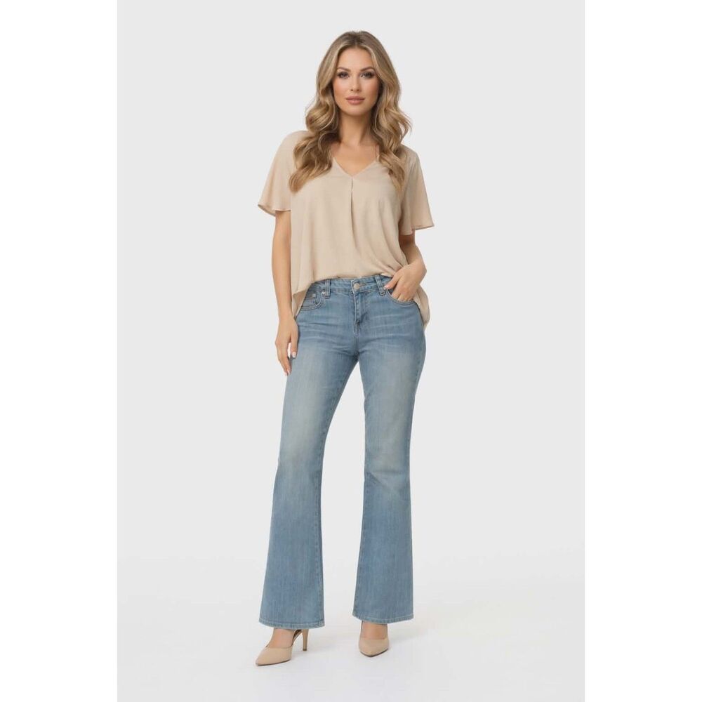 Rock & Republic Jeans Low Rise Denim Boot Cut Victoria Beckham Women's WOMAN'S